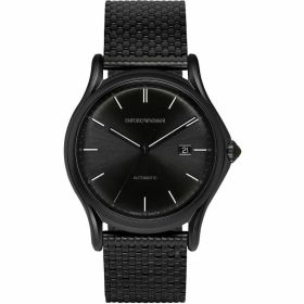 Emporio Armani ARS3014 Swiss Made Black Mesh Style Bracelet Classic Men's Watch