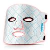 VEVOR Red Light Therapy Mask, 7 Colors LED Face Mask Light Therapy with 850nm Near-infrared, Red Light Therapy for Face