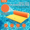 VEVOR Lily Pad Floating Mat, Large 18x6 FT Floating Water Pad, 3-Layer Floating Dock for Adults Kids, 1.3" Thick Tear-Resistant XPE Foam Raft