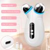Anti Aging and Wrinkles Microcurrent Facial Device, Boost Skin Care Products Absorption - White