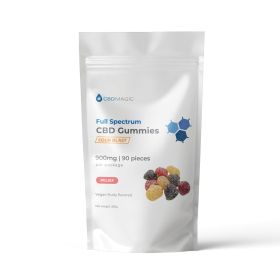 Full Spectrum Vegan CBD Gummies for Relief/Sleep 300mg/900mg (Benefit: Relief, Dosages: 900mg)