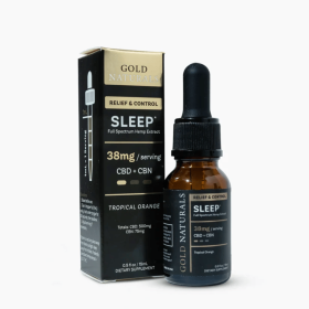 Sleep Tincture with CBD + CBN - Deep Rest Hemp Extract - Fast-Acting Full Spectrum Sleep Aid for Relaxation & Relief â€“ 0.3% THC (Strength: Light, size: 15 ML)