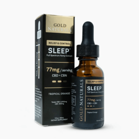 Sleep Tincture with CBD + CBN - Deep Rest Hemp Extract - Fast-Acting Full Spectrum Sleep Aid for Relaxation & Relief â€“ 0.3% THC (Strength: Medium, size: 30 ML)