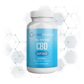 CBD Pills for Pain - Full Spectrum CBD Capsules 600mg (Dosages: 2000mg)