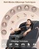 3D  Full Body Massage Chair Zero Gravity Foot Rollers Back Heating LCD Touch Screen SL Track