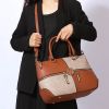 MKF Collection Maji Vegan Leather Women Satchel with Wristlet by Mia K